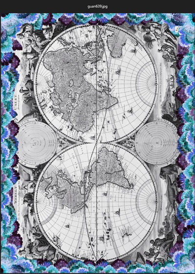 GLOBAL MAP 25 Scarf
